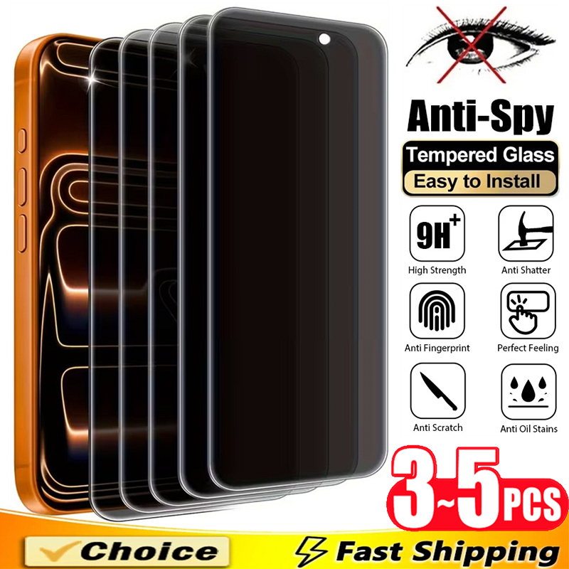 Paper Feel Screen Film - 3-5Pcs Full Cover Privacy Screen Protector