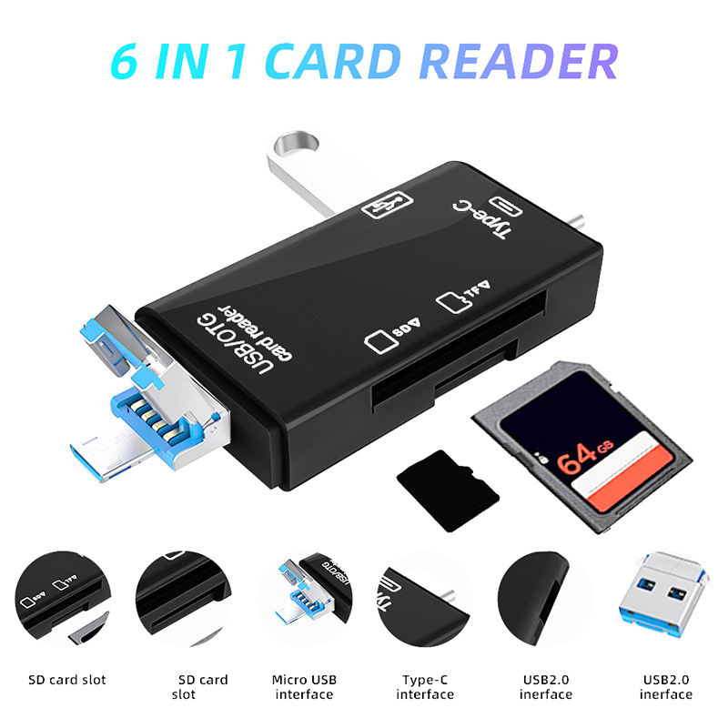 Tablet Reading Accessories - USB Type C Card Reader 6