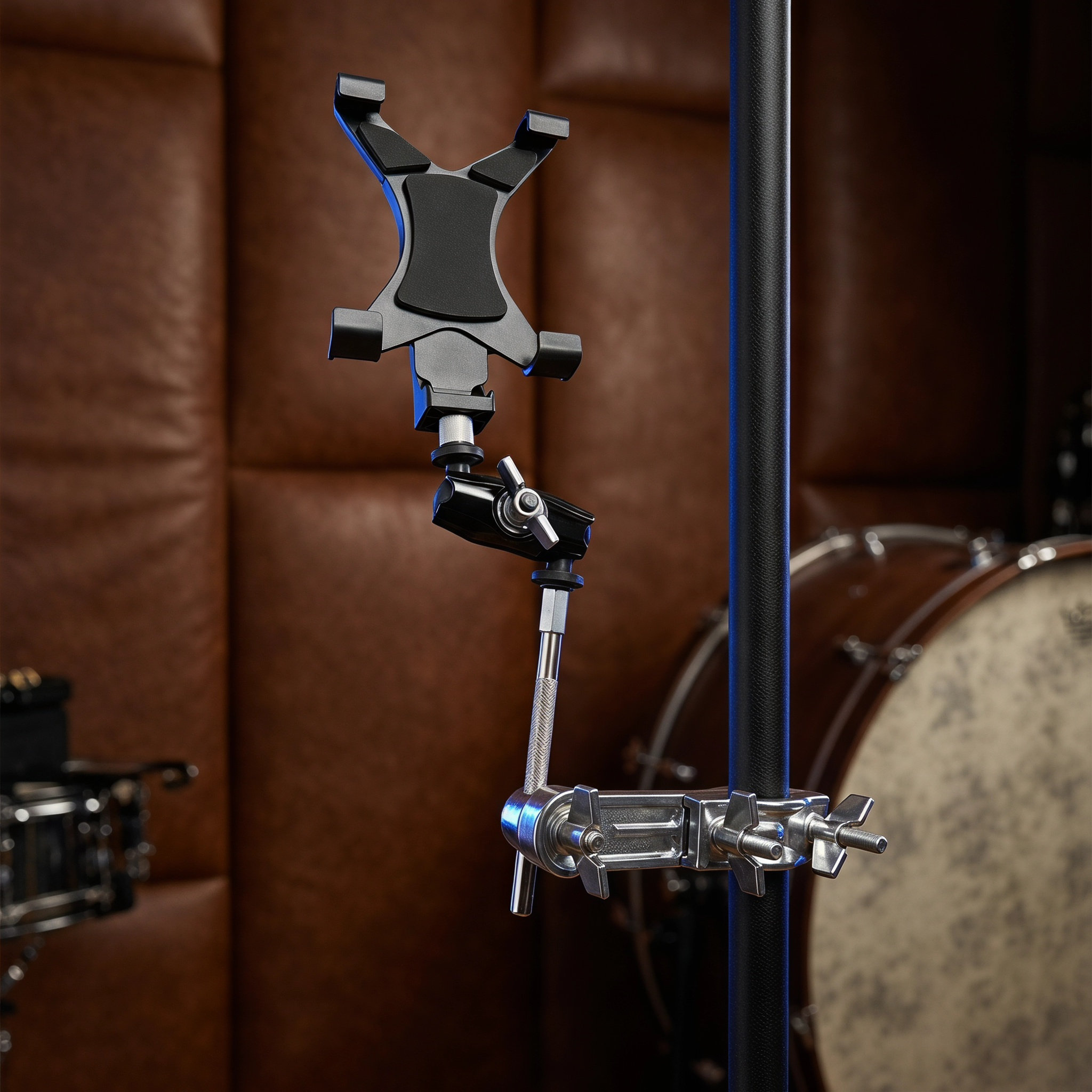 Tablet Accessories Set - Drum Set Phone Holder Adjustable Clamp