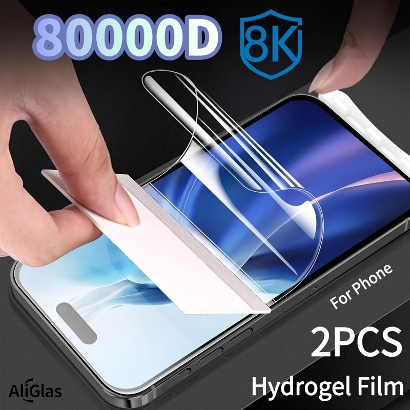 Paper Feel Screen Film - 2Pcs Soft Hydrogel Film for iPhone