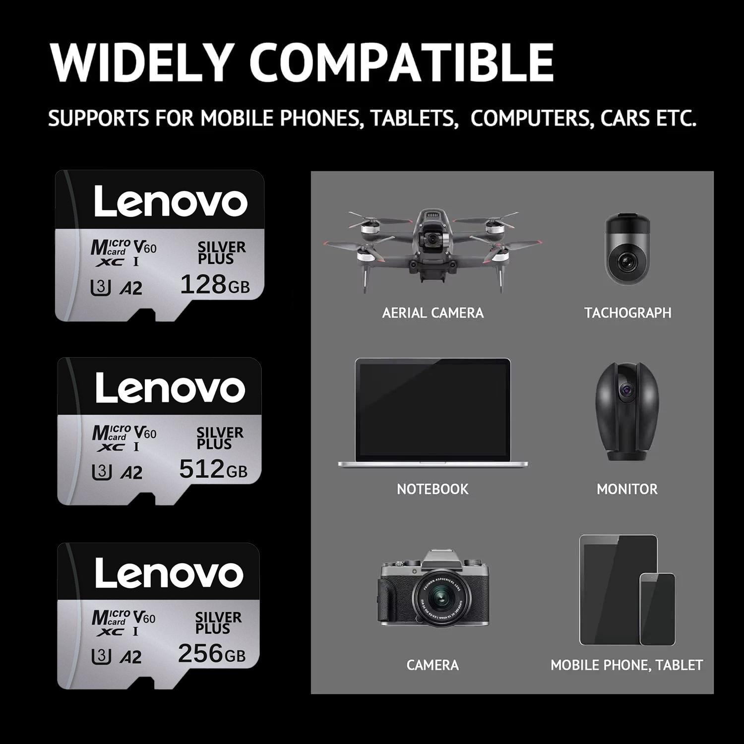 Lenovo 512GB High Speed Micro  - đánh giá và giá Microsd Card Tablet