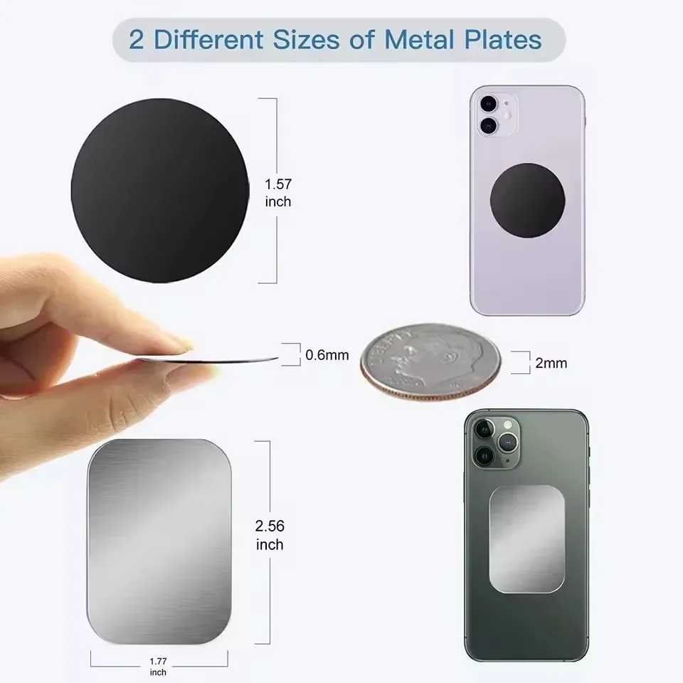 5/10pcs Magnetic Metal Plate D - đánh giá và giá Tablet Accessories For Car