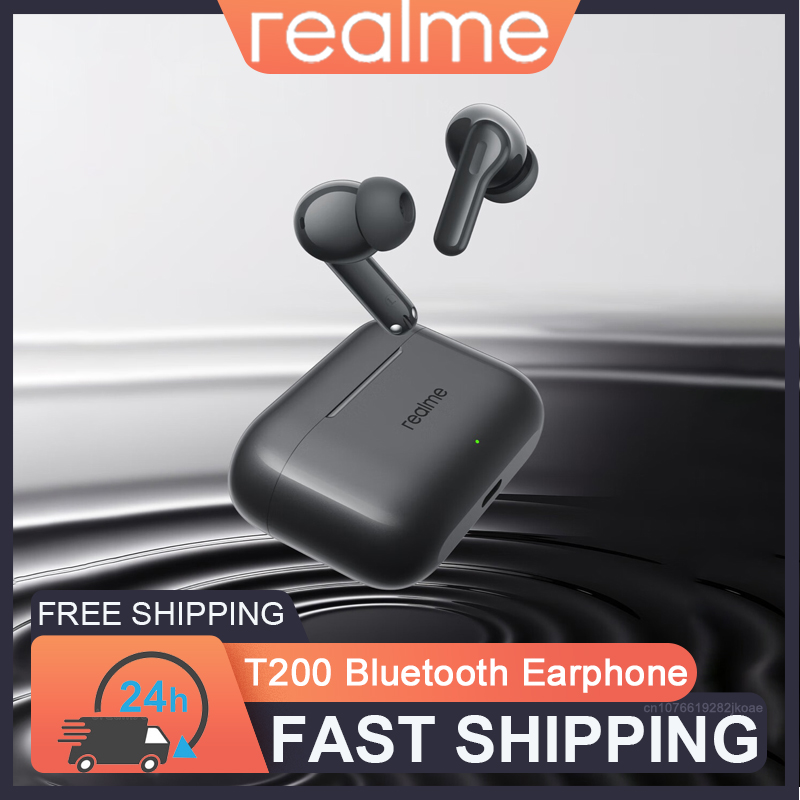 New realme Buds T200 Earphones - đánh giá và giá Realme Tablet Accessories