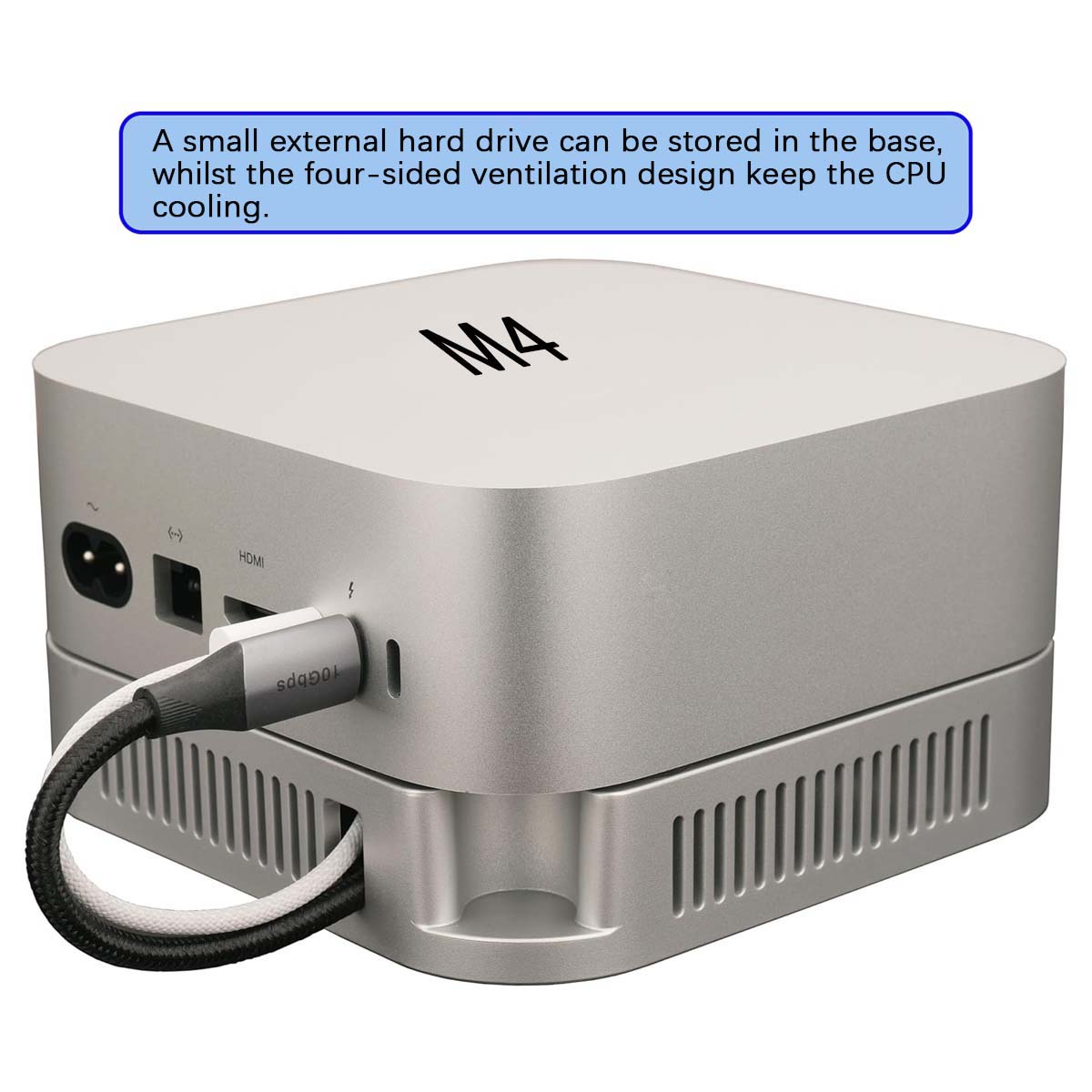 Stand for Mac Mini M4/M4 Pro,  - đánh giá và giá Cooling Stand Tablet