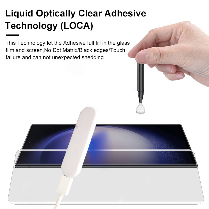 UV Liquid Full Glue Tempered G - đánh giá và giá Paper Feel Screen Film