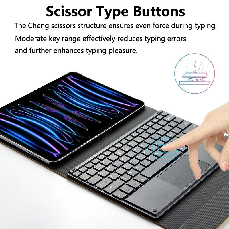Touch Keyboard Case for Lenovo - đánh giá và giá Bluetooth Trackpad