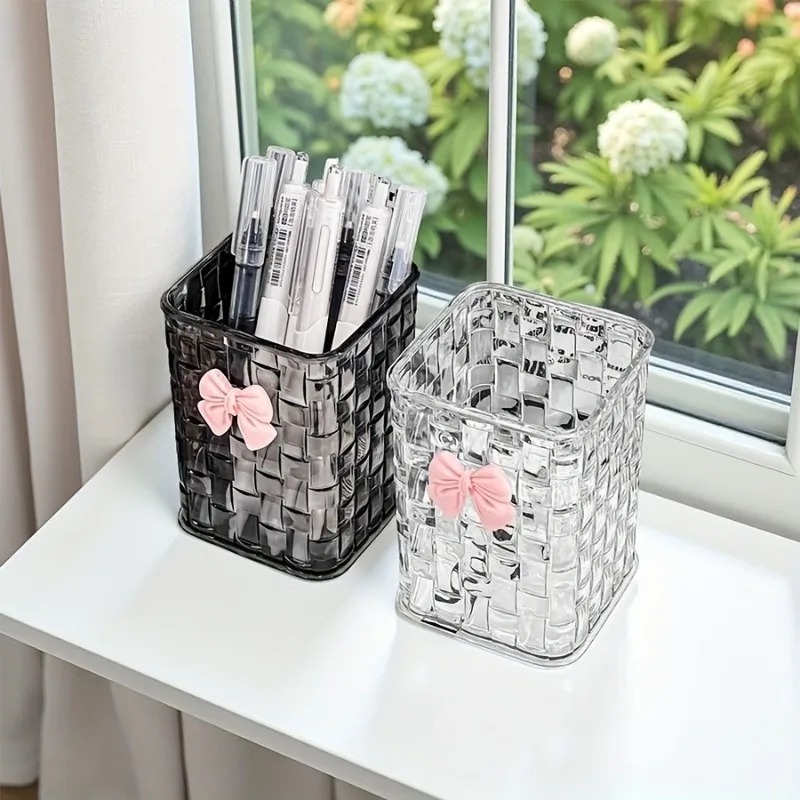 2pcs Transparent Acrylic Eyebr - đánh giá và giá Case With Pencil Holder