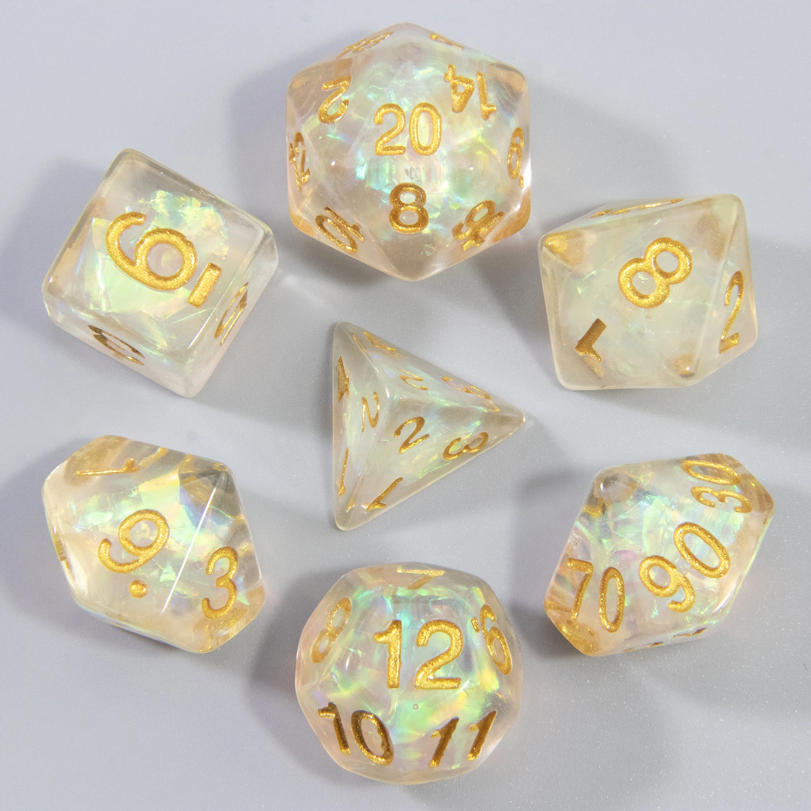 New Sequin Dice - Polyhedral D - đánh giá và giá Tablet Accessories Set