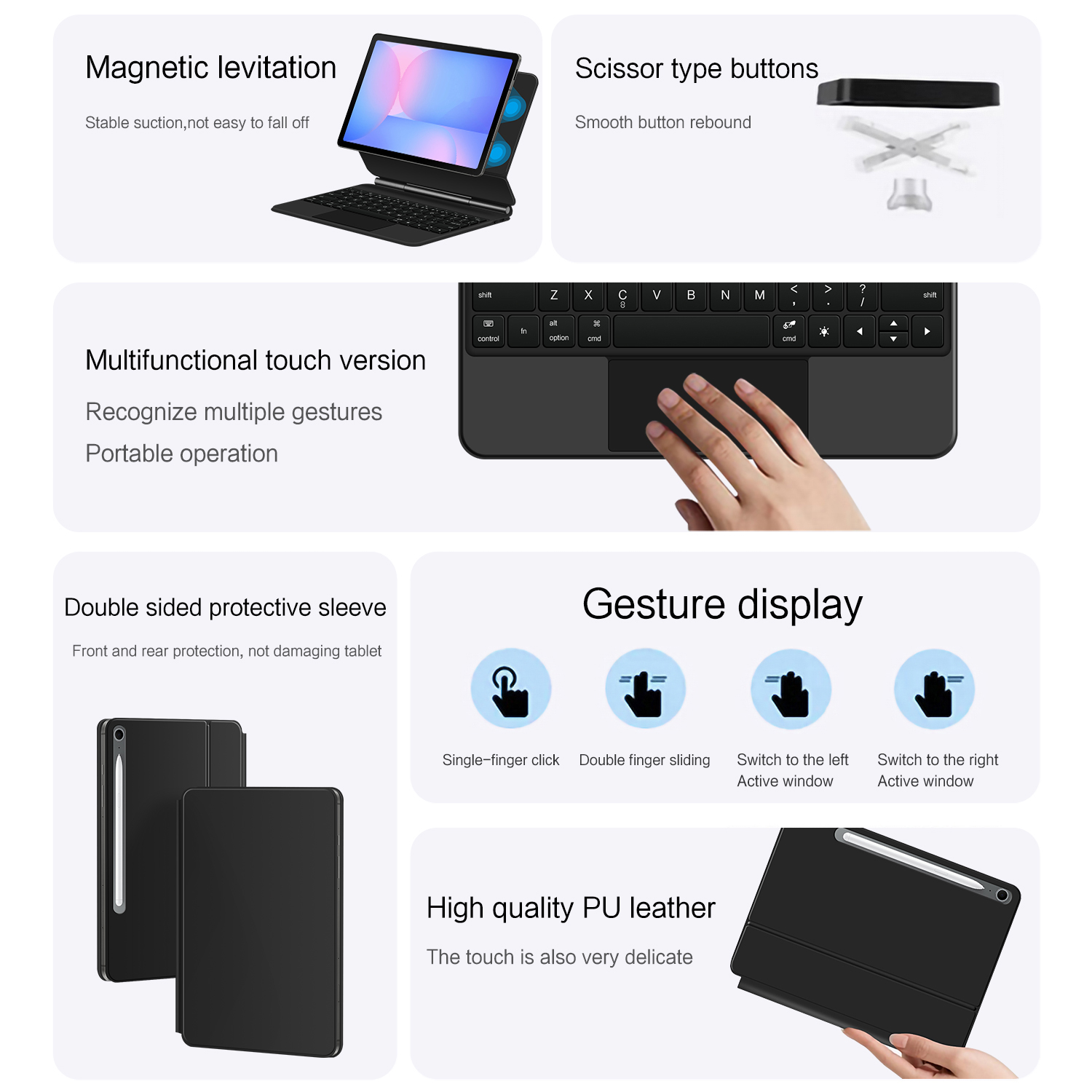 Magic Keyboard for Samsung Gal - đánh giá và giá Tablet Accessories For Samsung