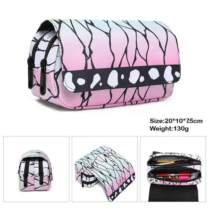 Demon Slayer Large‑capacity Fl - đánh giá và giá Case With Pencil Holder